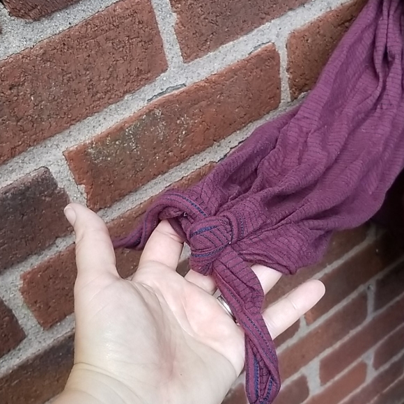 We the Free VGUC Off the Shoulder Stripe Crop Sz S - Picture 3 of 5